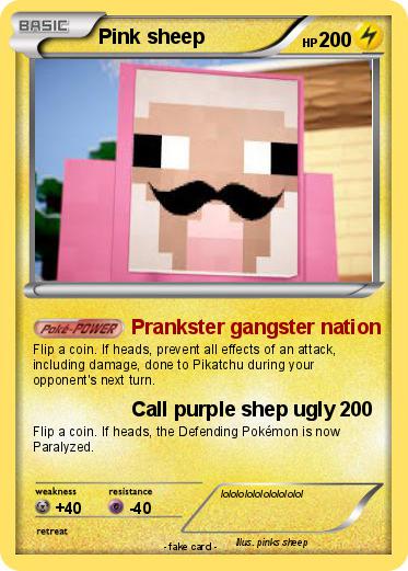 Pokemon Pink sheep