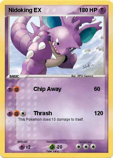 Pokemon Nidoking EX