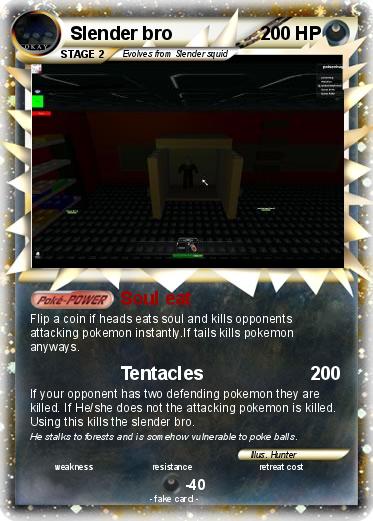 Pokemon Slender bro