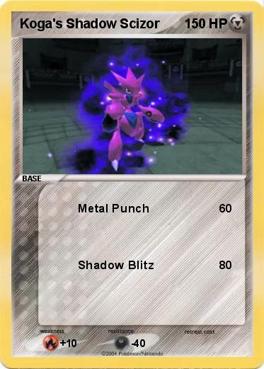 Pokemon Koga's Shadow Scizor