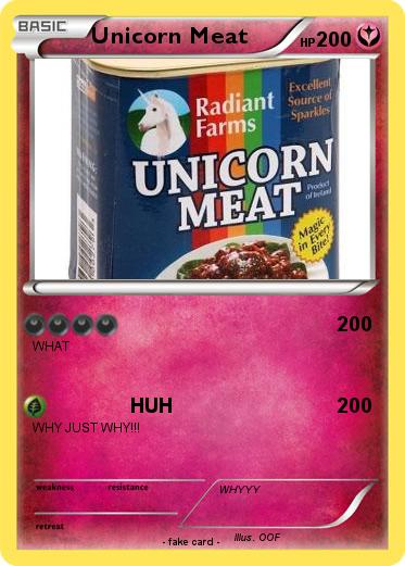 Pokemon Unicorn Meat