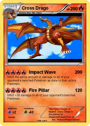 Pokemon Cross Drago