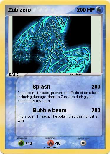 Pokemon Zub zero