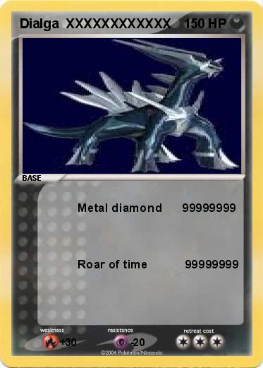 Pokemon Dialga  XXXXXXXXXXXX