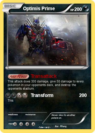 Pokemon Optimis Prime