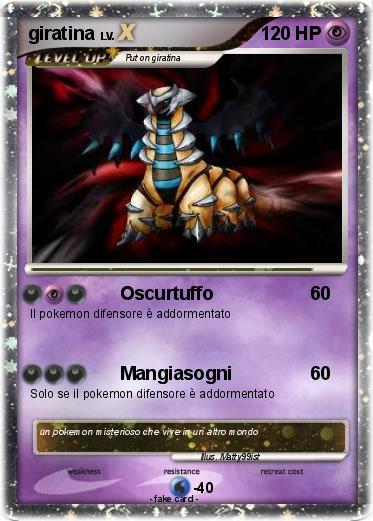Pokemon giratina