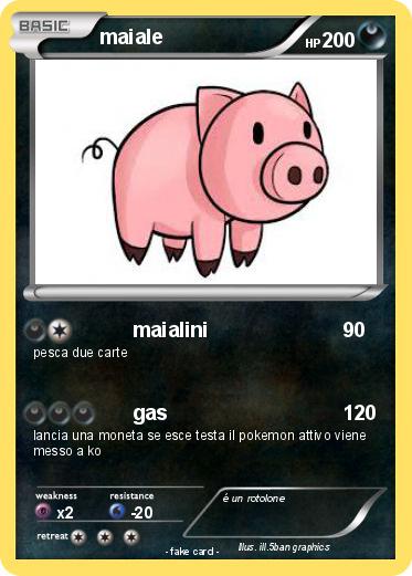Pokemon maiale