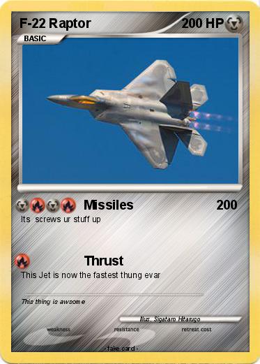 Pokemon F-22 Raptor