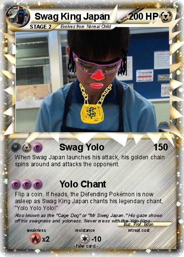 Pokemon Swag King Japan