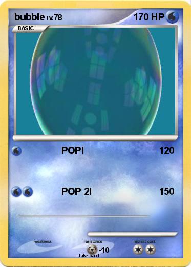 Pokemon bubble