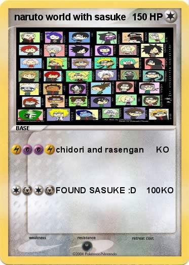 Pokemon naruto world with sasuke  Pokemon naruto world with sasuke