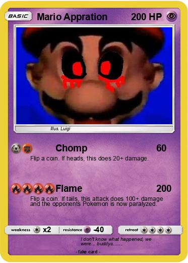 Pokemon Mario Appration