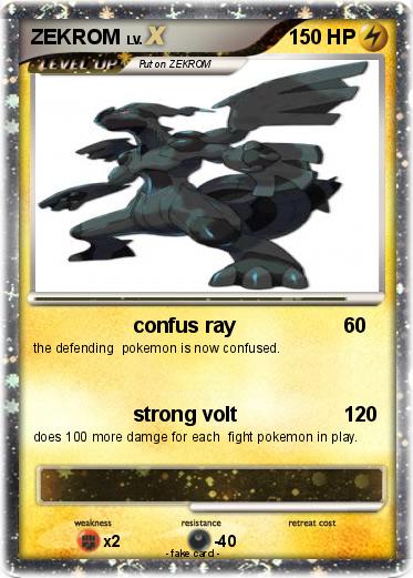 Pokemon ZEKROM