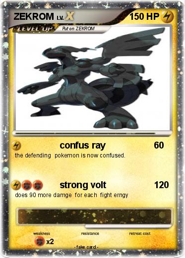 Pokemon ZEKROM