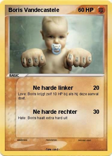 Pokemon Boris Vandecastele