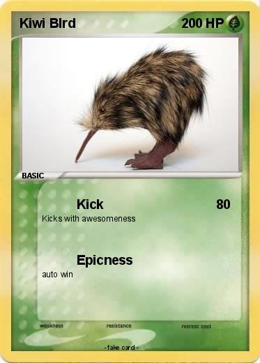 Pokemon Kiwi BIrd