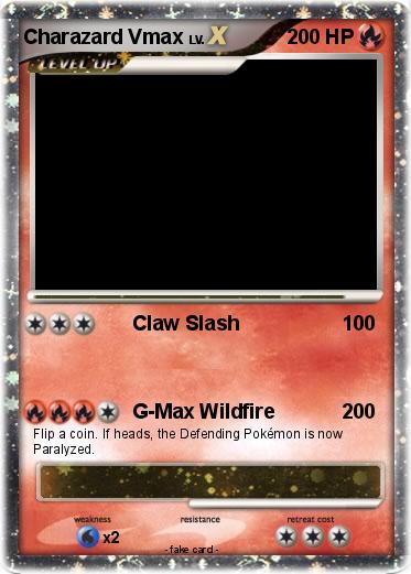 Pokemon Charazard Vmax