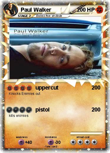 Pokemon Paul Walker