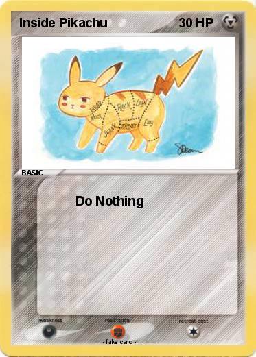 Pokemon Inside Pikachu