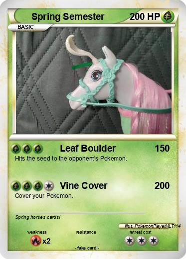 Pokemon Spring Semester