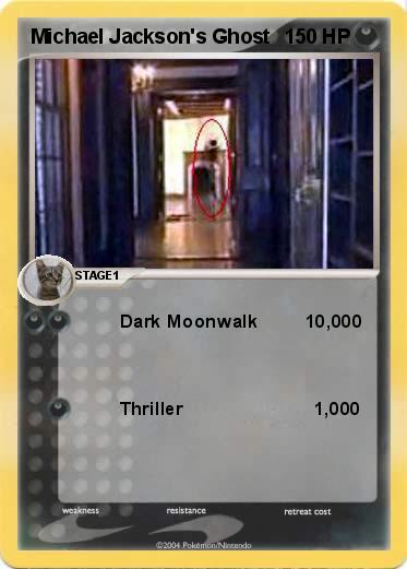 Pokemon Michael Jackson's Ghost