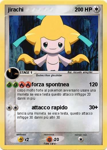 Pokemon jirachi