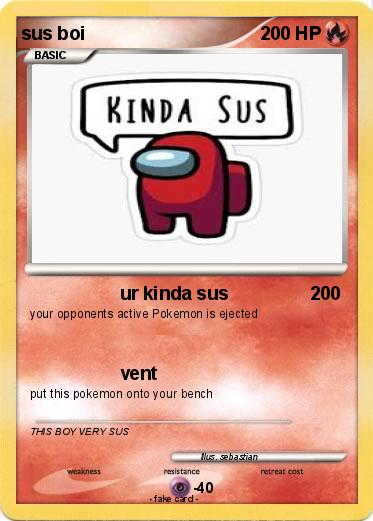 Pokemon sus boi
