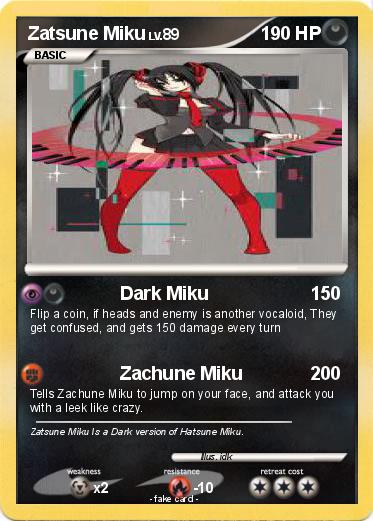 Pokemon Zatsune Miku