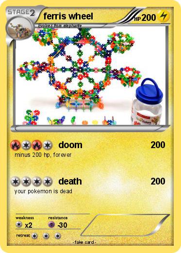 Pokemon ferris wheel