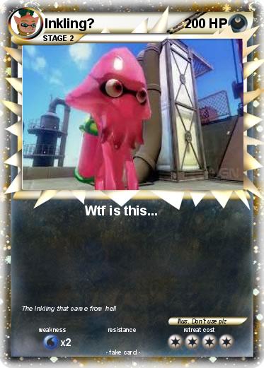 Pokemon Inkling?