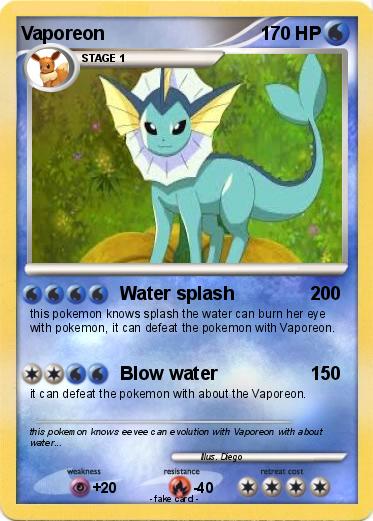 Pokemon Vaporeon