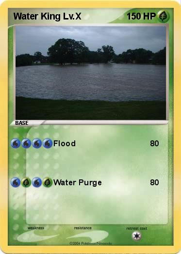 Pokemon Water King Lv.X