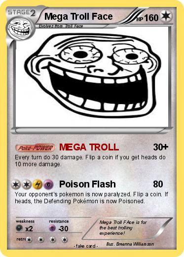 Pokemon Mega Troll Face