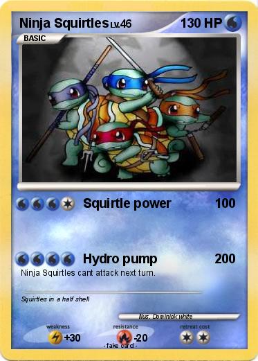 Pokemon Ninja Squirtles