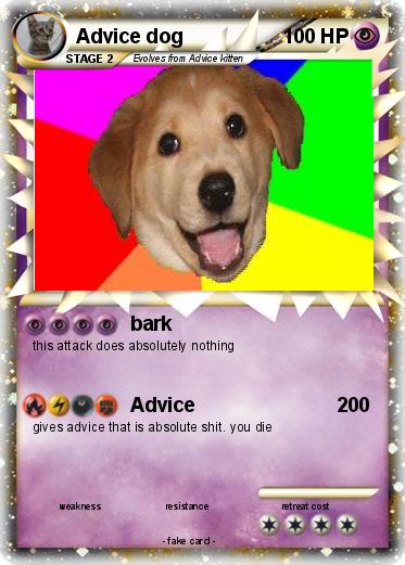 Pokemon Advice dog