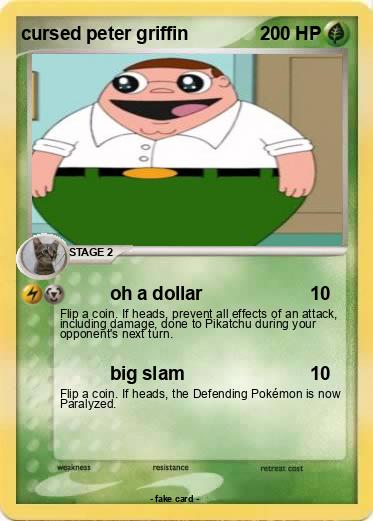 Pokemon cursed peter griffin