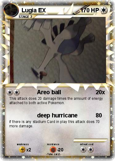 Pokemon Lugia EX