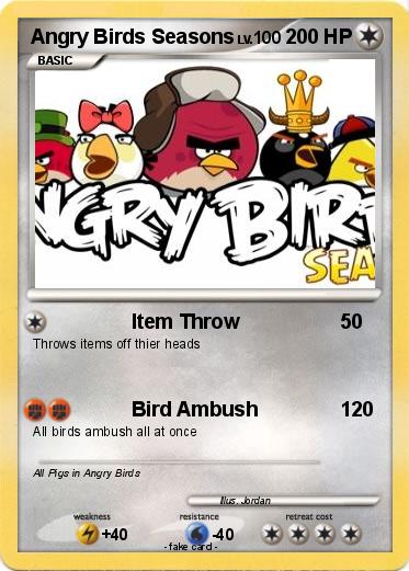 Pokemon Angry Birds Seasons