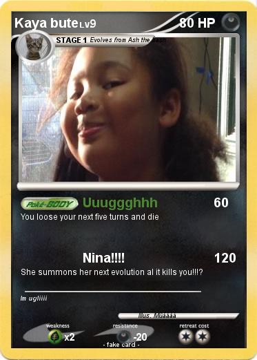 Pokemon Kaya bute