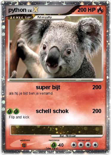 Pokemon python