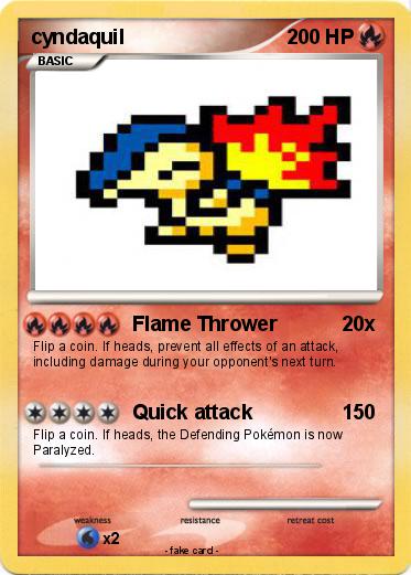 Pokemon cyndaquil