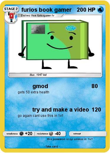 Pokemon furios book gamer