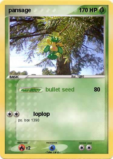 Pokemon pansage