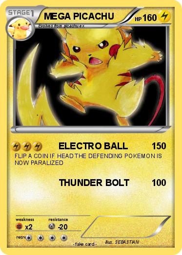 Pokemon MEGA PICACHU