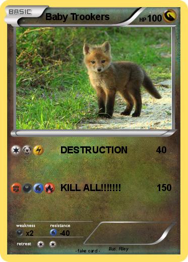 Pokemon Baby Trookers