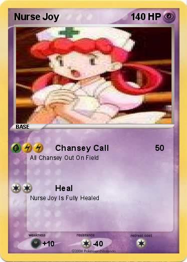 Pokemon Nurse Joy
