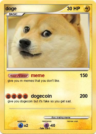 Pokemon doge