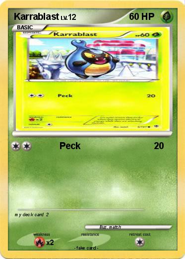 Pokemon Karrablast