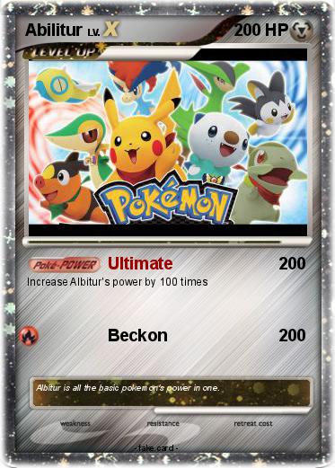Pokemon Abilitur