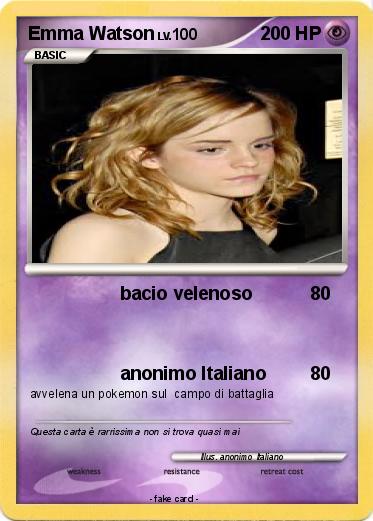 Pokemon Emma Watson